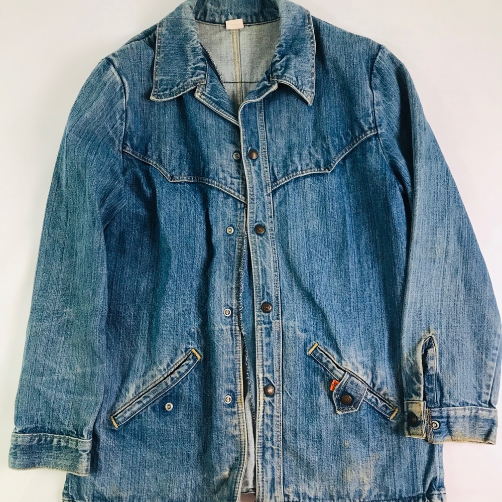 SOLDVtg Vintage Levi’s Jacket orange tab